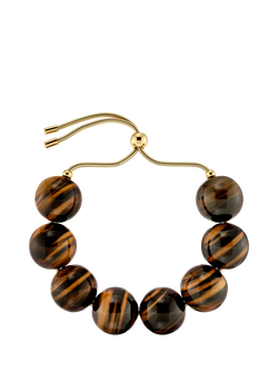 EDBLAD Aura Beaded Bracelet, Gold Tigers Eye, Gold Tigers Eye