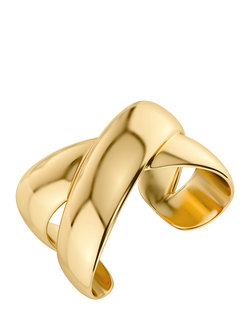 EDBLAD Alexa Crossover Bangle, Gold