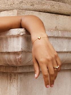 EDBLAD Amorina Heart Chain Bracelet - view 2, Gold