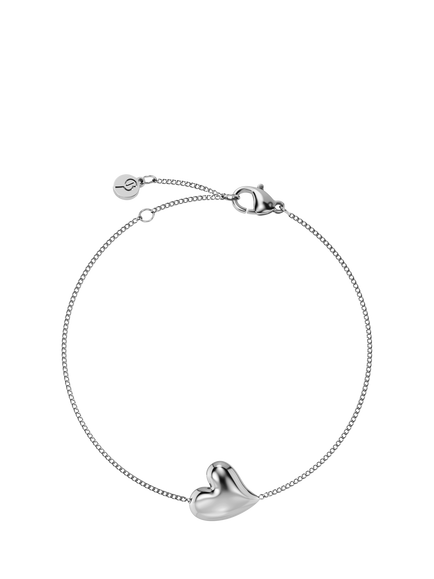 EDBLAD Amorina Heart Chain Bracelet, Steel