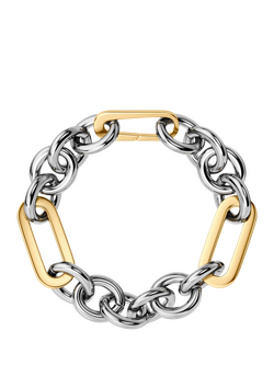 EDBLAD Medley Two Tone Chunky Link Bracelet, Mixed Metal, Mixed Metal