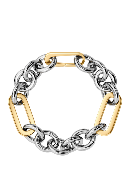 EDBLAD Medley Two Tone Chunky Link Bracelet, Mixed Metal, Mixed Metal