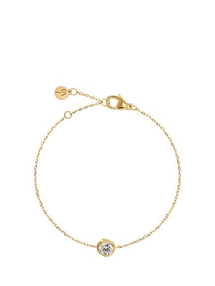 EDBLAD Ocean Gem Chain Bracelet, Gold, Gold