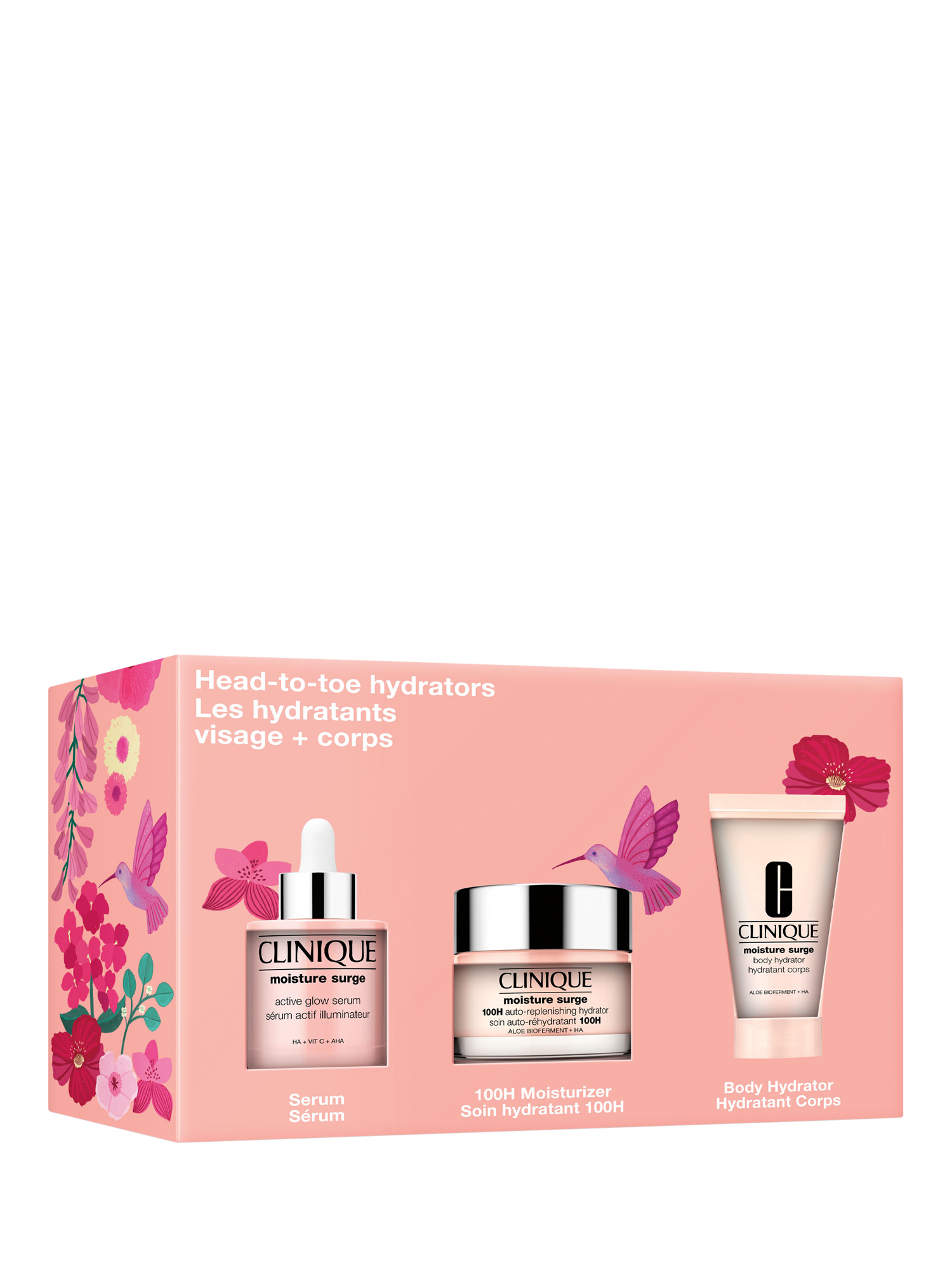 Clinique Moisture Surge Head-To-Toe Hydrators Skincare Gift Set
