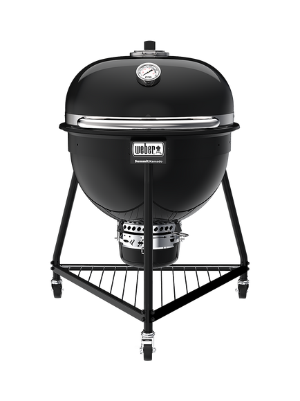 Weber Summit Kamado E6 Charcoal BBQ, Black