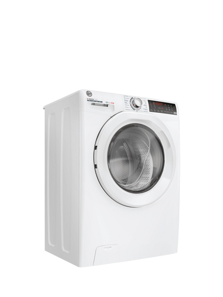 Hoover H-WASH 350 H3WPS 686TAM6-80 Freestanding Washing Machine, 8kg Load, 1600rpm Spin, White - view 2, White