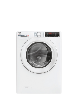 Hoover H-WASH 350 H3WPS6106TAM6-80 Freestanding Washing Machine, 10kg Load, 1600rpm Spin, White, White