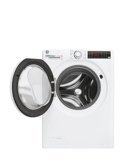Hoover H-WASH 350 H3WPS6106TAM6-80 Freestanding Washing Machine, 10kg Load, 1600rpm Spin, White - view 2, White