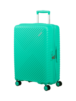 American Tourister Diablast 4-Wheel Large Suitcase, 111L, Aqua Green
