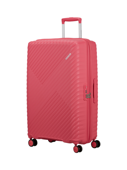 American Tourister Diablast 4-Wheel Large Suitcase, 111L, Pink