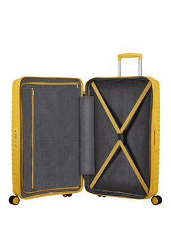 American Tourister Diablast 4-Wheel Large Suitcase, 111L - view 2, Yellow