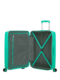 American Tourister Diablast 4-Wheel Medium Suitcase, 91L - view 2, Aqua Green