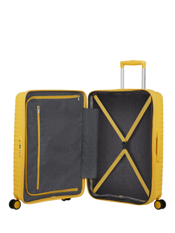 American Tourister Diablast 4-Wheel Medium Suitcase, 91L - view 2, Yellow