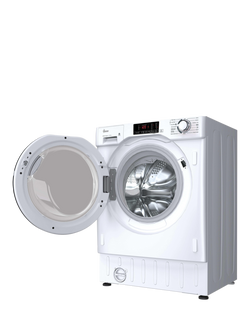 Hoover HBD 495D14/1-80 Integrated Washer Dryer, 9kg/5kg Load, 1400rpm Spin, White - view 2, White