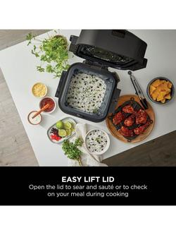 Ninja Speedi ON500UK 12-in-1 Multi Cooker, Black Steel - view 2, Black Steel
