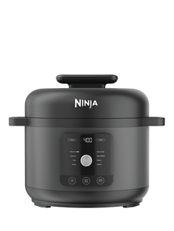 Ninja PC201UK HyperHeat 9-in-1 Pressure & Rice Cooker, Grey