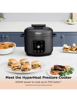 Ninja PC201UK HyperHeat 9-in-1 Pressure & Rice Cooker - view 2, Grey