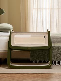 Snüz SnüzPod 5 Bedside Crib - view 2, Olive