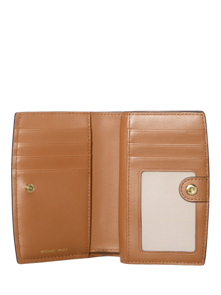 Michael Kors Bryant Printed Medium Wallet, Brown/Acorn - view 2, Brown/Acorn