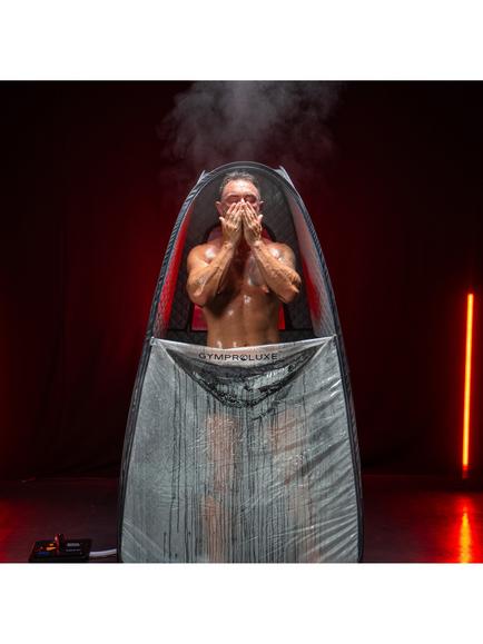 Gymproluxe Portable Sauna Pod - view 2, Black