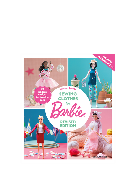 Search Press Sewing Clothes for Barbie Book by Annabel Benilan, Multi