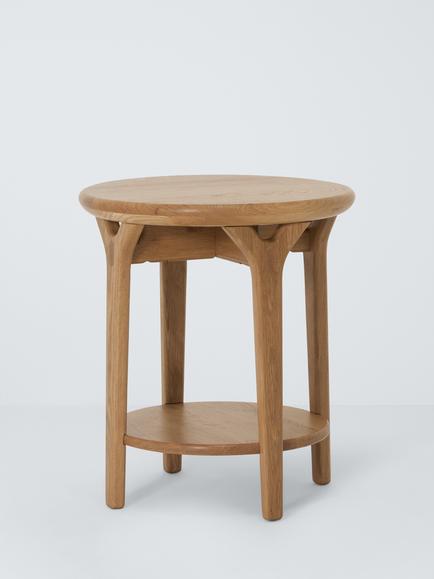 John Lewis X-Ray Side Table, Oak, Oak