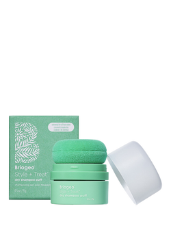 Briogeo Style + Treat Dry Shampoo Puff Universal For All Hair Colours, 15g, 