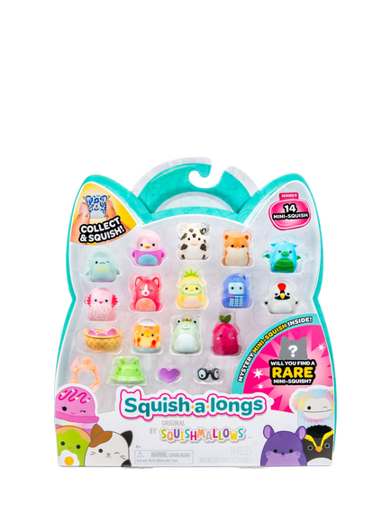 Squishmallows Squish-a-longs Mini-Squish, Style 1/Wave 6, Pack of 14 - view 2, Multi