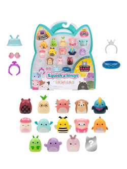 Squishmallows Squish-a-longs Harry Potter Mini-Squish, Style 2/Wave 5, Pack of 14, Multi