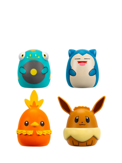 Squishmallows Pokémon Squish-a-longs Mini-Squish, Style 1/Wave 1, Pack of 4 - view 2, Multi