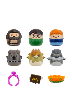 Squishmallows Harry Potter Squish-a-longs Mini-Squish, Style 1/Wave 2, Pack of 6 - view 2, Multi