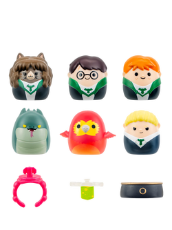 Squishmallows Harry Potter Squish-a-longs Mini-Squish, Style 2/Wave 2, Pack of 6 - view 2, Multi