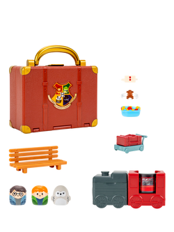 Squishmallows Harry Potter Hogwarts Express Squish-a-longs Playset, Multi