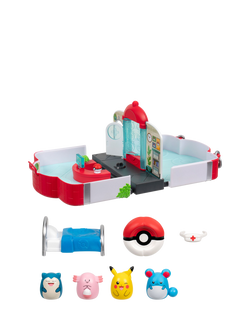 Squishmallows Pokémon Centre Squish-a-longs Playset, Multi