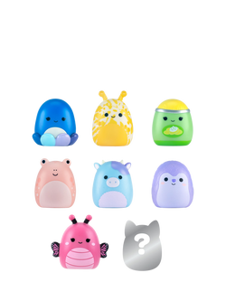 Squishmallows Squish-a-longs Mini-Squish, Style 1/Wave 5, Pack of 8 - view 2, Multi