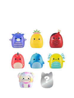 Squishmallows Squish-a-longs Mini-Squish, Style 3/Wave 5, Pack of 8 - view 2, Multi