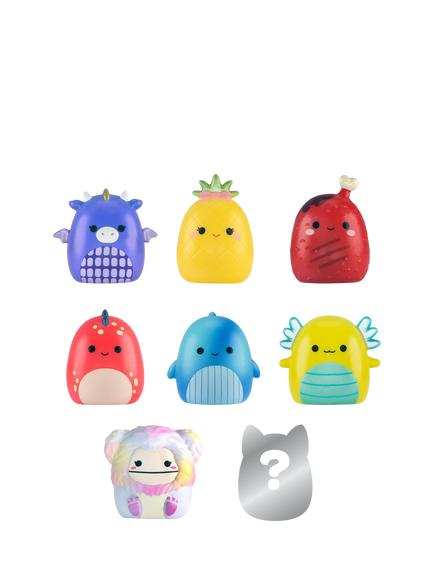Squishmallows Squish-a-longs Mini-Squish, Style 3/Wave 5, Pack of 8 - view 2, Multi