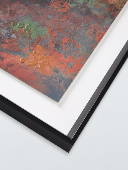 John Lewis 'Ember Bloom' Framed Prints, Set of 2, 50 x 50cm, Multi - view 2, Multi