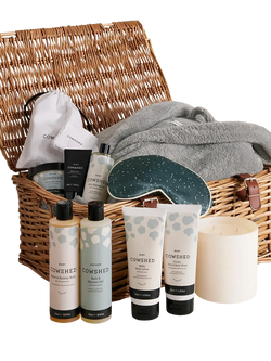 Cowshed Mother & Baby Wicker Hamper, Multi