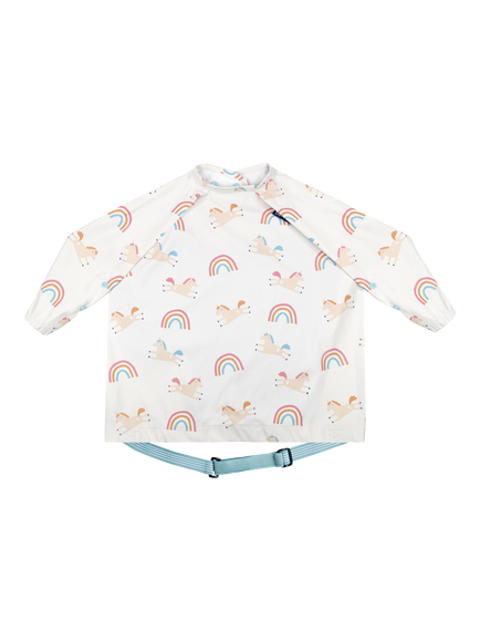 Bibado Coverall Weaning Bib, Fairytale, Pink