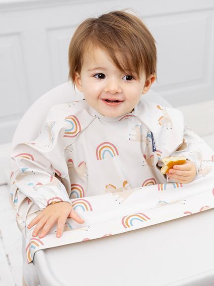 Bibado Coverall Weaning Bib, Fairytale - view 2, Pink
