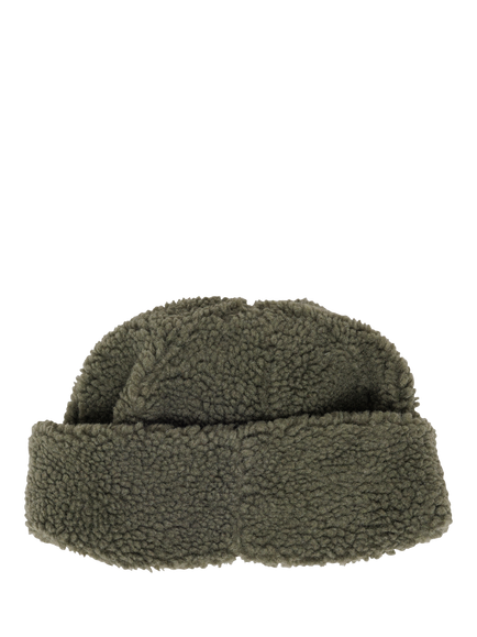 KAVU Fur Ball Beanie Hat, Moss Green - view 2, Moss Green