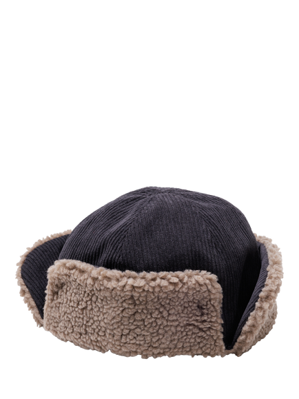 KAVU Fur Ball Trapper Hat, Moonless Night, Moonless Night
