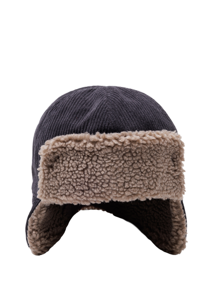 KAVU Fur Ball Trapper Hat, Moonless Night - view 2, Moonless Night