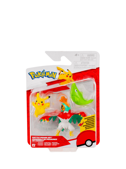 Pokémon Mini Battle Figures, Pack of 3, Multi