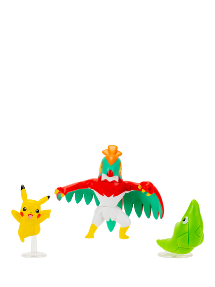 Pokémon Mini Battle Figures, Pack of 3 - view 2, Multi