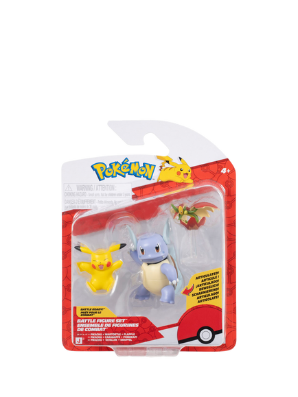 Pokémon Battle Figure Set, Pack of 3, Multi