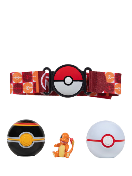 Pokémon Charmander Clip 'N' Go Poké Ball Belt Set - view 2, Multi