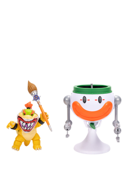 Super Mario Bros. Super Mario Galaxy Movie Bowser Jr. with Clown Car Set, Multi