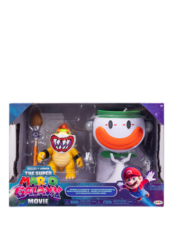 Super Mario Bros. Super Mario Galaxy Movie Bowser Jr. with Clown Car Set - view 2, Multi
